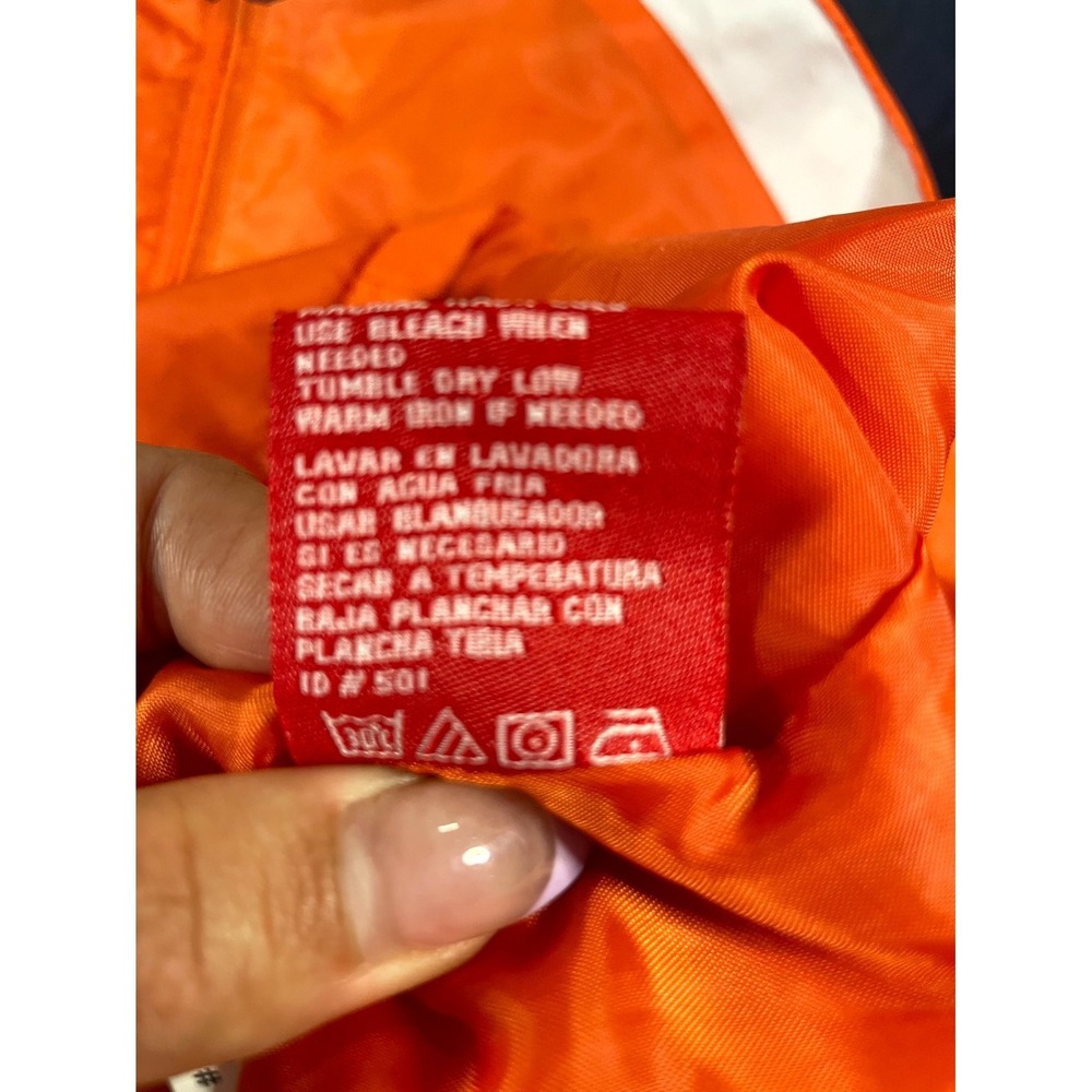 Denver Broncos Windbreaker Track Jacket Mens Multicolor Football NFL Full Zip - Picture 6 of 14